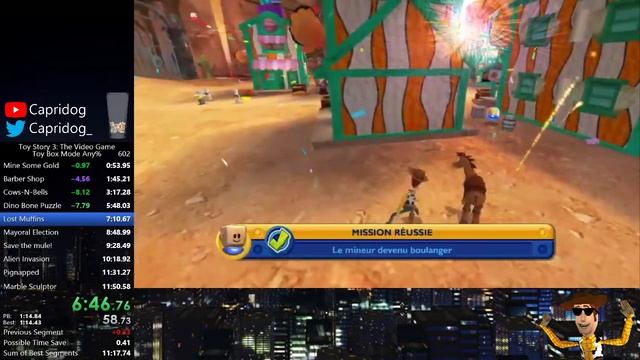 Toy Story 3 Toy Box Mode Any% in 11:14 [World Record] смотреть онлайн