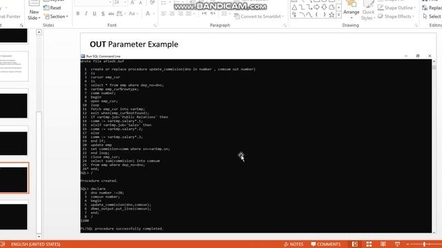 Stored Procedure in pl/sql - part 2 смотреть онлайн