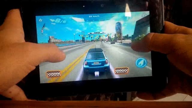 Asphalt 6 On BlackBerry PlayBook Tablet Sneak Peek смотреть онлайн