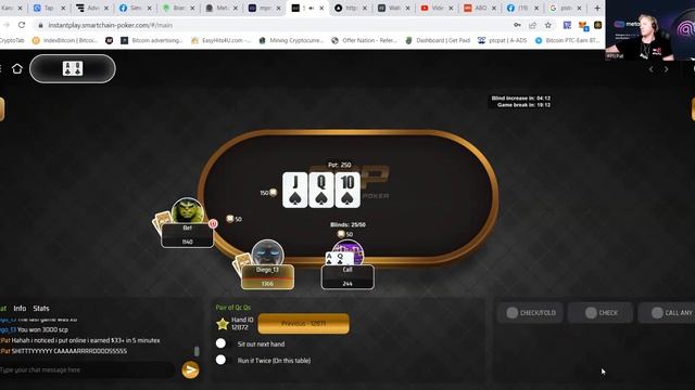 SCP + METAPRO #PtcPat MAKING MONEY WHILE PLAYING POKER + INDEX NODES EXPLANATION FREE $2.90 PER REF смотреть онлайн