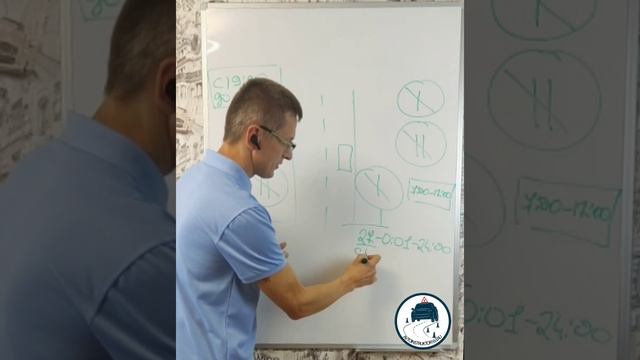 обучение онлайн - разбираем знаки стоянка по чётным и нечётным числам запрещена. смотреть онлайн