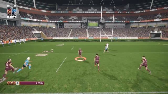 KALYN PONGA CAREER - Rugby League Live 4 (STATE OF ORIGIN GAME 3) смотреть онлайн
