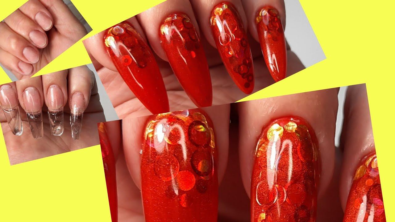 *471*Быстренько нарастила на В.Ф.Вау дизайн 2023-Женщине Вамп!/ top forms.Extension.Red nails 2023 смотреть онлайн