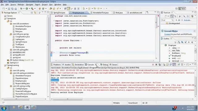 Java Springs / Dependency Injection in Java / Java Interview Question смотреть онлайн