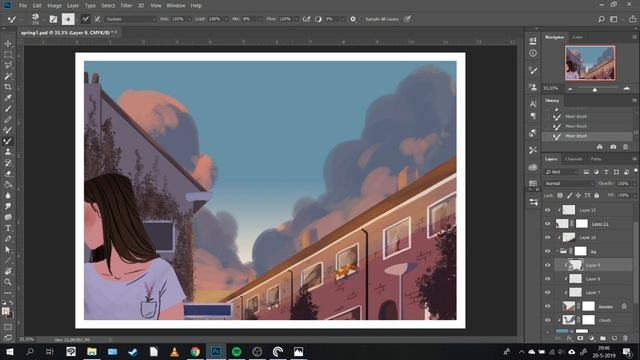 Spring | Speedpaint смотреть онлайн