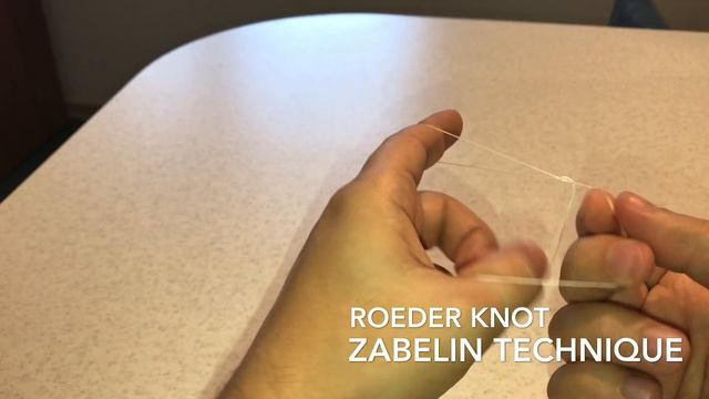 Roeder knot // первый узел лапаротомии // узел Рёдера смотреть онлайн
