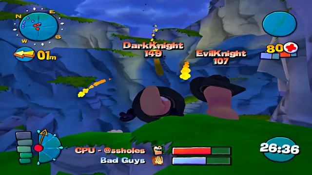 Worms 4 Mayhem - Playthrough - [Part 3/4] смотреть онлайн