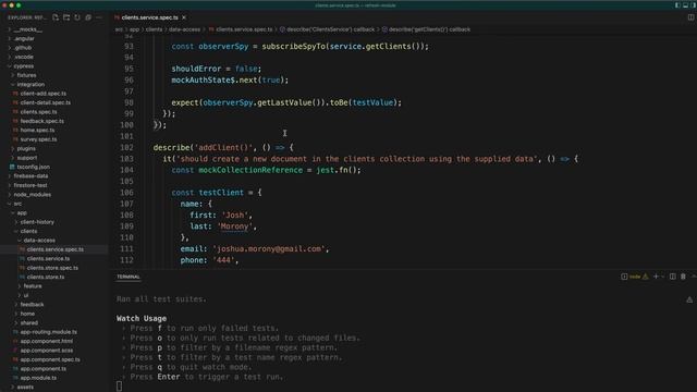 What a professional Angular project looks like смотреть онлайн