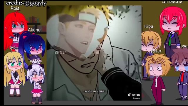 Highschool dxd reacts to Sasuke and Naruto part 1 (AU) смотреть онлайн