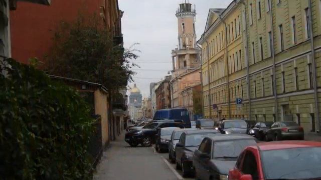 Этюд маслом на Большой Подьяческой улице в Санкт Петербурге смотреть онлайн