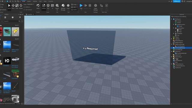 How to make an UNLOCKABLE AREA DOOR in ROBLOX STUDIO смотреть онлайн