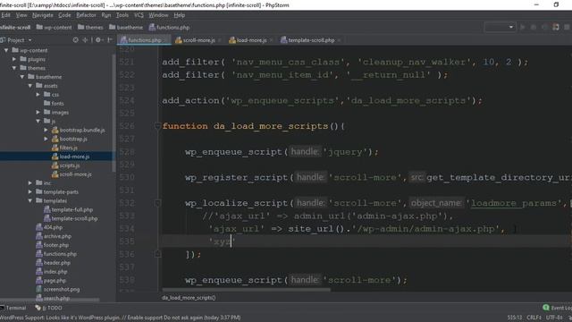 How to add infinite scroll on WordPress Site Part # 3 смотреть онлайн