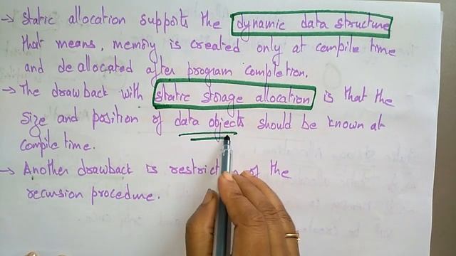 Storage allocation | Static, Stack& Heap | Compiler Design | Lec- 49 | Bhanu Priya смотреть онлайн