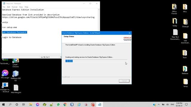Lecture 1 (How to Install Oracle Database (Express Edition) смотреть онлайн