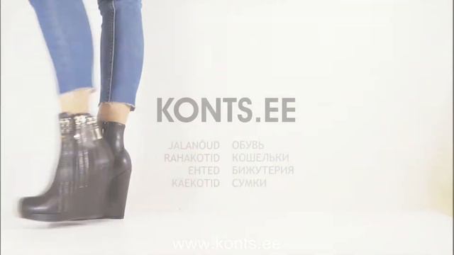 Poolsaapad kiilkontsaga / Полусапоги на платформе смотреть онлайн