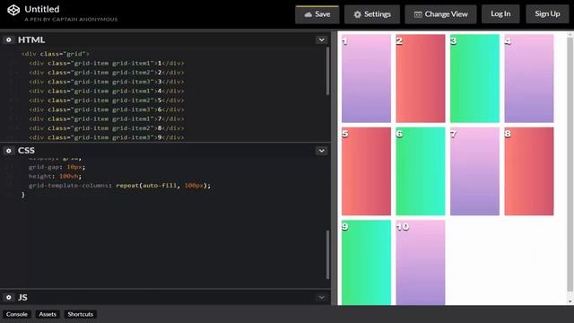 CSS Grid #9 Гибкость grid-элеменов при изменении размеров экрана (Auto-fill & Auto-fit) смотреть онлайн