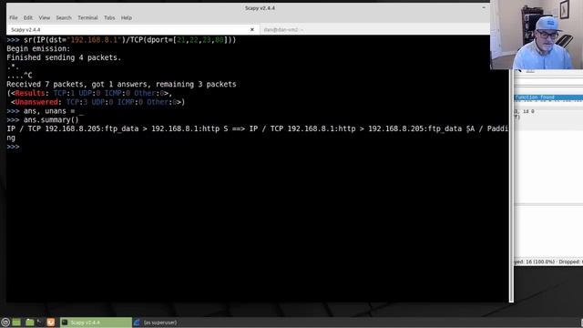Scapy and Python Part 4 - Learning the Console смотреть онлайн