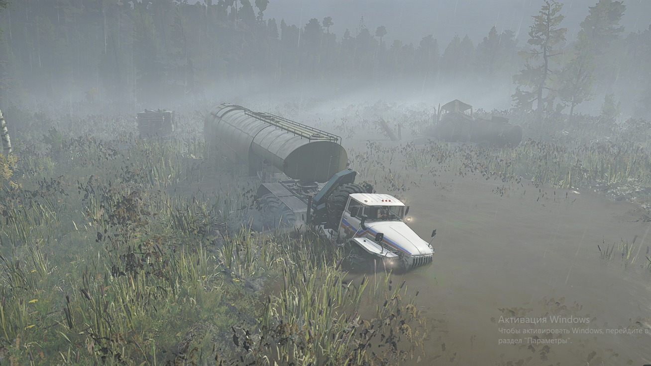 SnowRunner в деревне под с г 