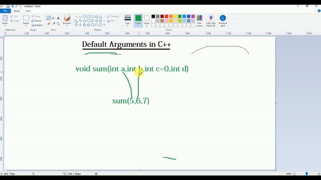 Default Arguments in C++ in Hindi | BCS-031 | Object Oriented Programming in C++ смотреть онлайн