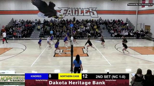 2022 ND Class B Region 1 Volleyball Tournament Championship - Northern Cass vs Kindred смотреть онлайн