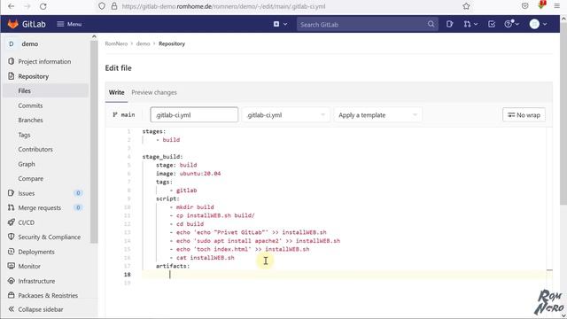 03- DevOps практика GitlLab CI+Runners. Создание CI CD Pipeline смотреть онлайн