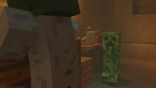 Creeper Anger Issues - Minecraft Animation - Slamacow смотреть онлайн
