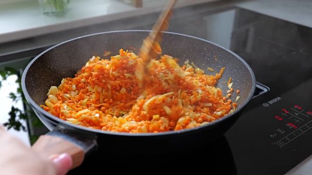 Kohl Und Rote Linsen Schmecken Besser Als Fleisch! Einfaches Und Leckeres Rezept