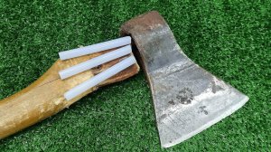 Клинья больше не нужны!!! Показываю как США крепят ТОПОР.