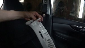 Nissan Qashqai Как Снять разобрать обшивку крыши