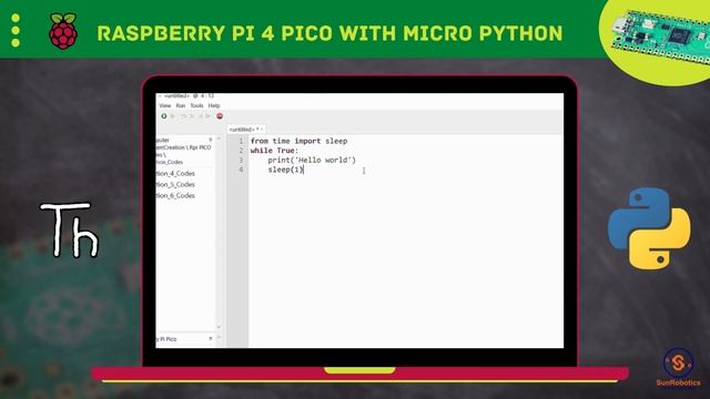 Understanding and Using While Loop | Tutorial | Raspberry Pi Pico | #basicsofpython смотреть онлайн
