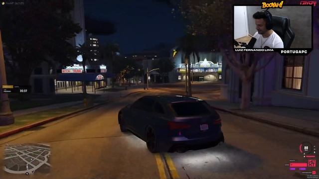 FUGA DA POLICIA DE AUDI RS6 ! - GTA RP #35 ‹ PORTUGA GAMES › смотреть онлайн