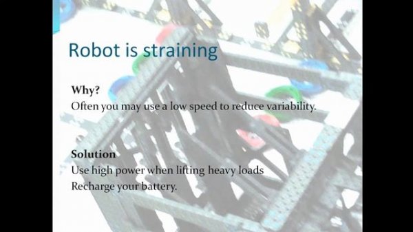Vex IQ 104 - Common problems with autonomous programs