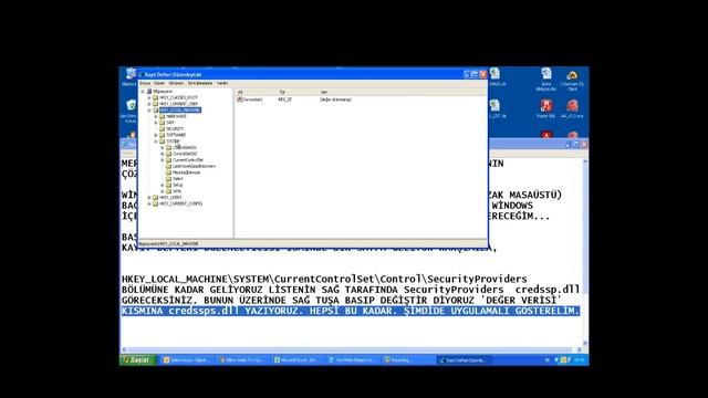Remote Desktop(RDP) kimlik doğrulama hatası çözümü смотреть онлайн