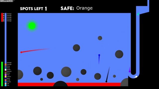 24 Marble Race Ep 1 - Space Race in Algodoo смотреть онлайн