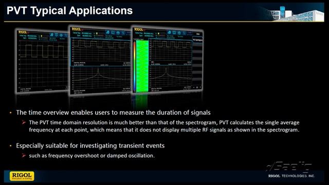 RIGOL RSA5000 Series Real-Time Spectrum Analyzers from Saelig смотреть онлайн