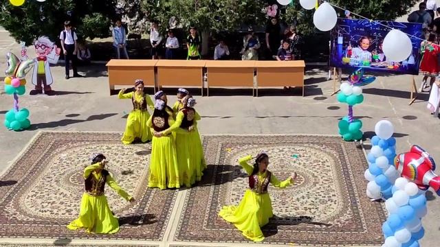 узбекский национальный танец школа275.песня-холидахонга коз тегмасин. смотреть онлайн