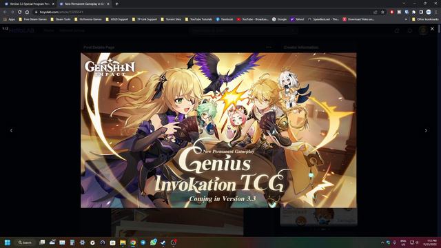 Genshin Impact: V3.3 Live Steam Preview Announced! смотреть онлайн