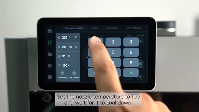 How to perform a cold pull with PLA to clean the nozzle on a Bambu Lab 3D printer смотреть онлайн