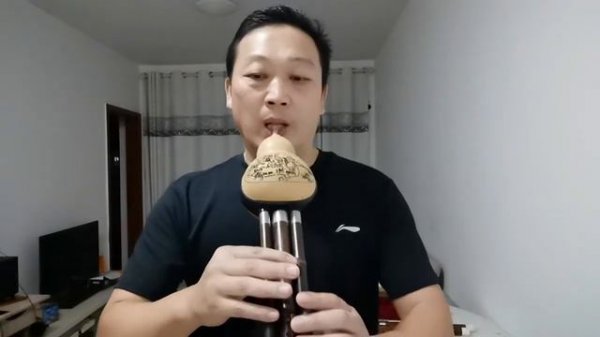 F key Hulusi practice《zhú lóu qíng gē》 《竹楼情歌》 F调葫芦丝练习 @Dan Tang