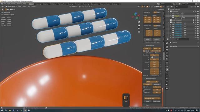 Blender: плагин Array Tools и минус блендера