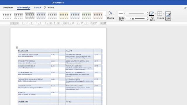 Create a Food / Restaurant Menu in Word | Microsoft Word Tutorials смотреть онлайн