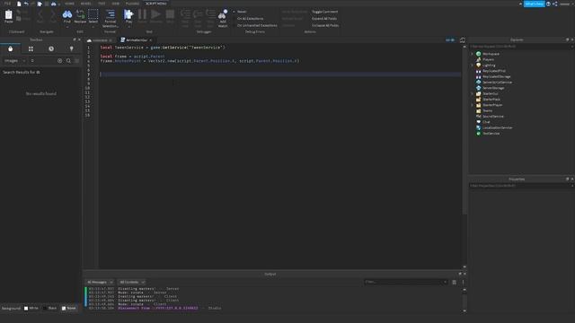 Как анимировать интерфейс в Roblox Studio? смотреть онлайн