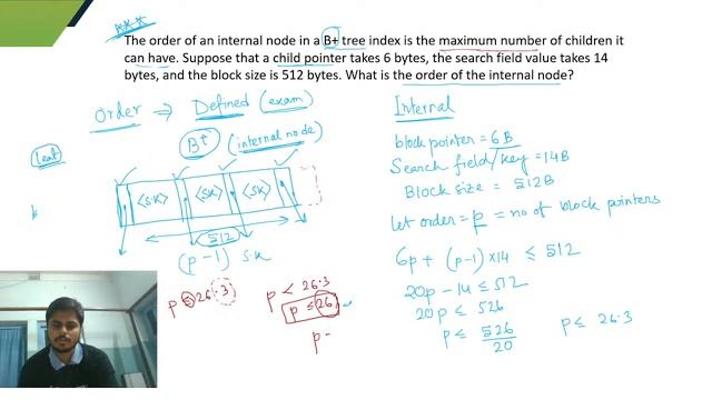 Concepts Through Question Series | B B+ Trees | Saptrishi Banerjee | GeeksforGeeks GATE смотреть онлайн