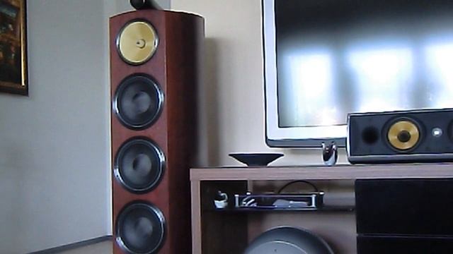 Home Theater B&W 803 Diamond mit Denon and Philips Equipment смотреть онлайн