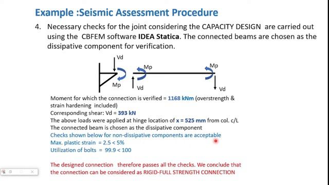 IDEA Statica: Tutorial 31- Seismic Assessment Of Haunched Bolted  End Plate Moment Connections