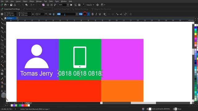 #2 CorelDRAW: Desain Kartu Nama Gaya Windows 8 смотреть онлайн