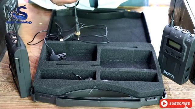 BOYA UHF BY-WM6 WIRELESS MICROPHONE UNBOXING AND REVIEW DETAILS BY SAQIB TECHNOLOGY смотреть онлайн