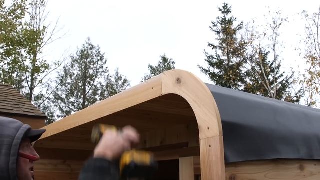 Dundalk LeisureCraft Luna Sauna with Porch Assembly смотреть онлайн