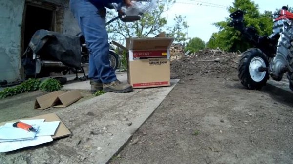 Kipor KG200 motor unboxing