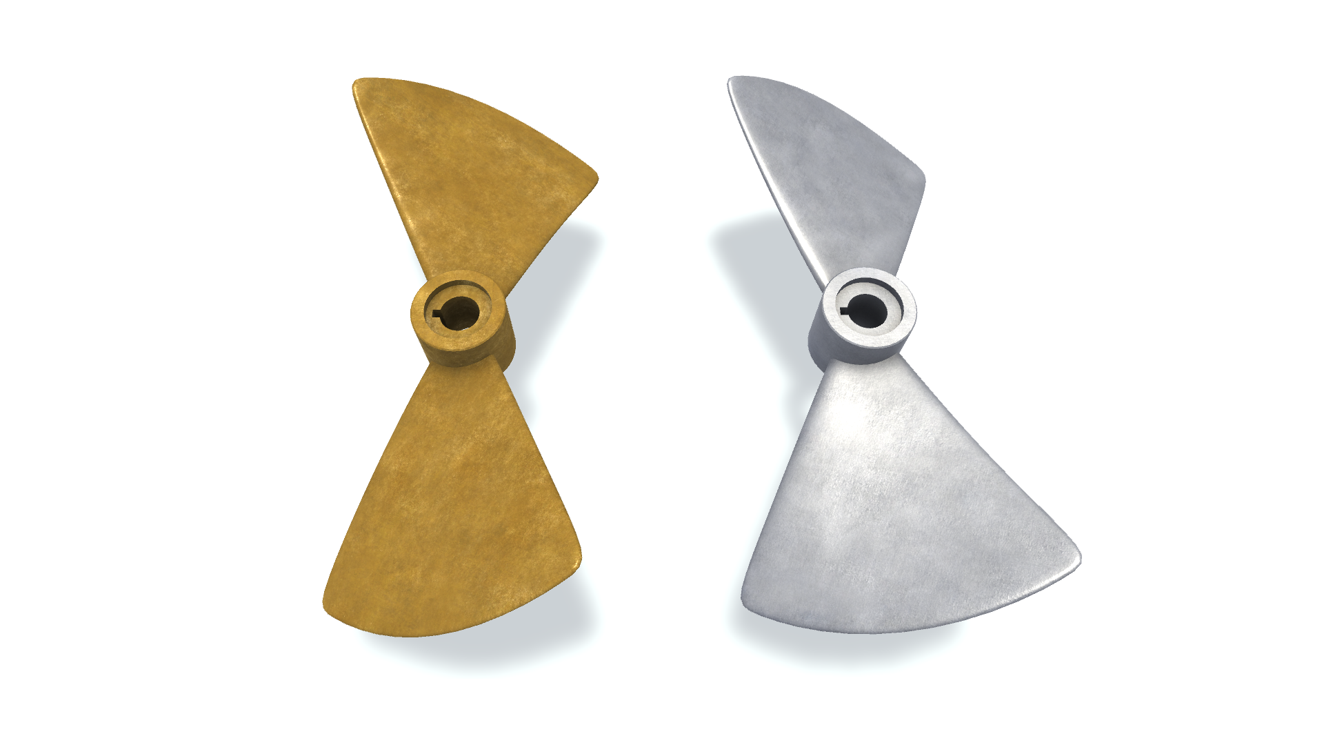 3D модель. Гребной винт С 2. 3D model "Ship screw C 2.".